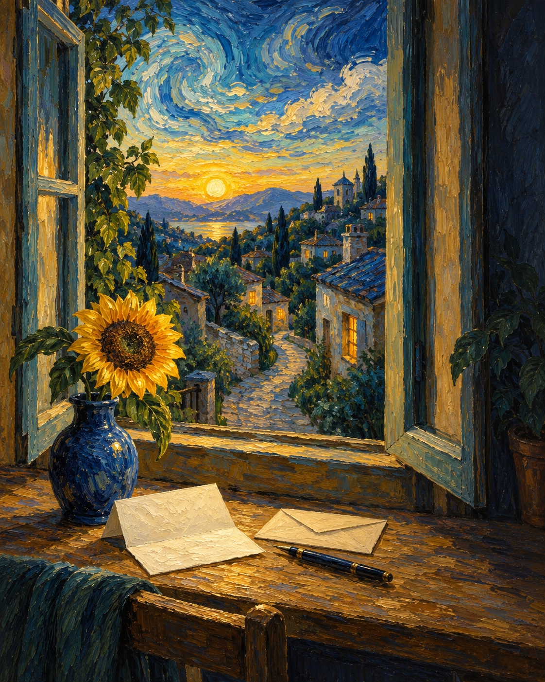 Van Gogh Study - Zestix AI Automation Platform
