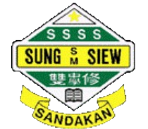 SMK Sung Siew Sandakan School Crest